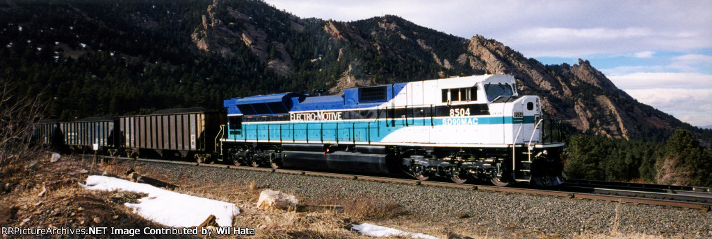 EMD SD90MAC-H 8504